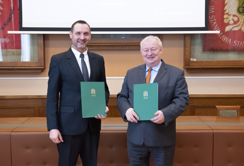 Cooperation with AGH university of Science and Technology